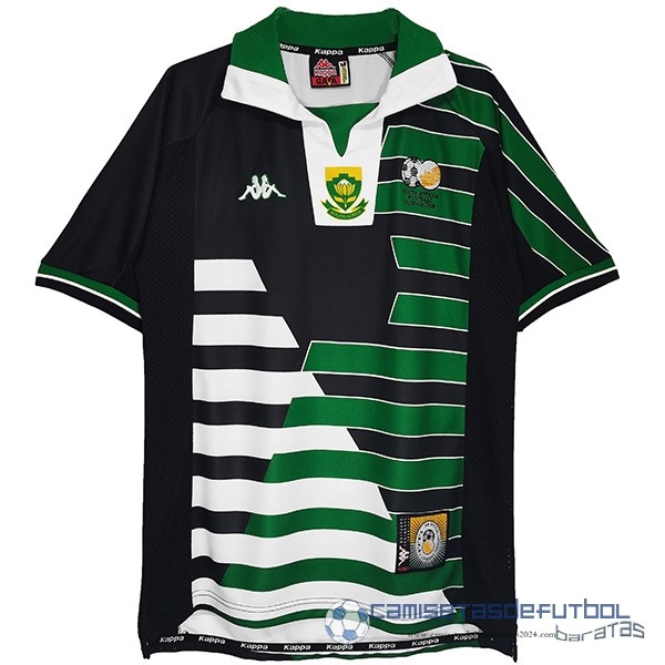 Segunda Camiseta Sudafrica Retro Equipación 1998 1999 Verde