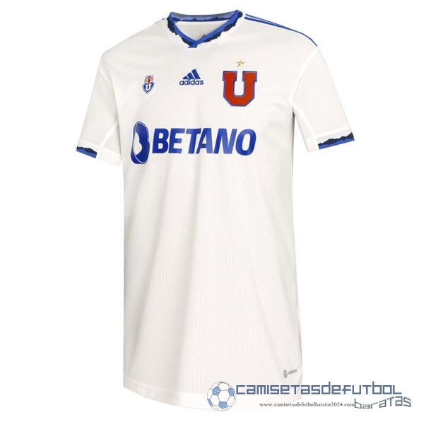 Segunda Camiseta Universidad De Chile Equipación 2022 2023 Blanco
