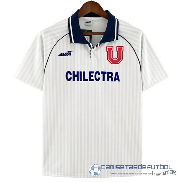 Segunda Camiseta Universidad De Chile Retro Equipación 1994 1995 Blanco