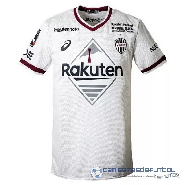 Segunda Camiseta Vissel Kobe Equipación 2022 2023 Blanco