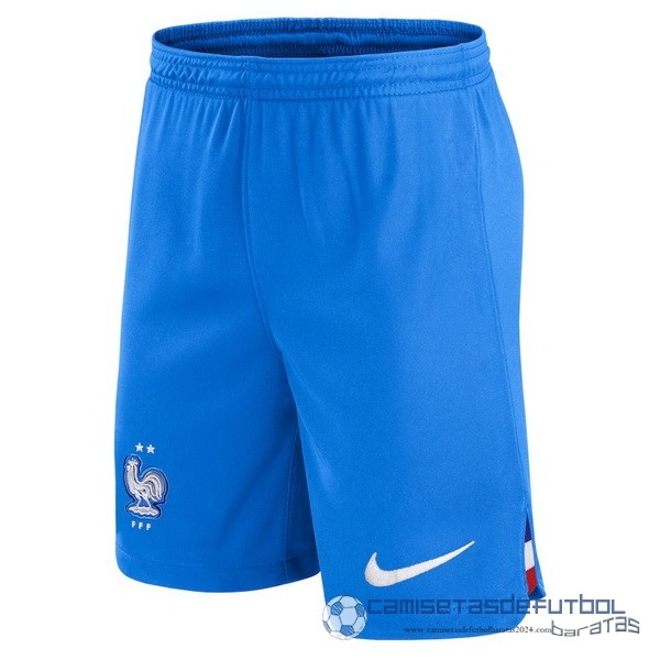 Segunda Pantalones Francia 2022 Azul