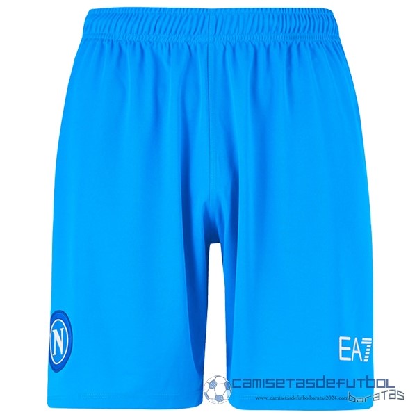 Segunda Pantalones Napoli Equipación 2022 2023 Azul