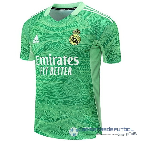 Tailandia Camiseta Portero Real Madrid Equipación 2021 2022 Verde