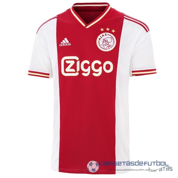 Tailandia Casa Camiseta Ajax Equipación 2022 2023 Rojo Blanco