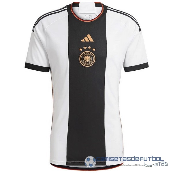 Tailandia Casa Camiseta Alemania 2022 Blanco