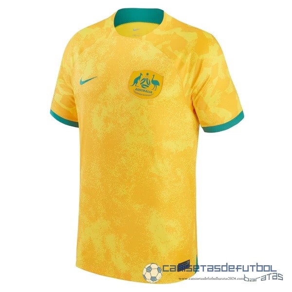 Tailandia Casa Camiseta Australia 2022 Amarillo