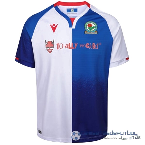 Tailandia Casa Camiseta Blackburn Rovers Equipación 2022 2023 Azul