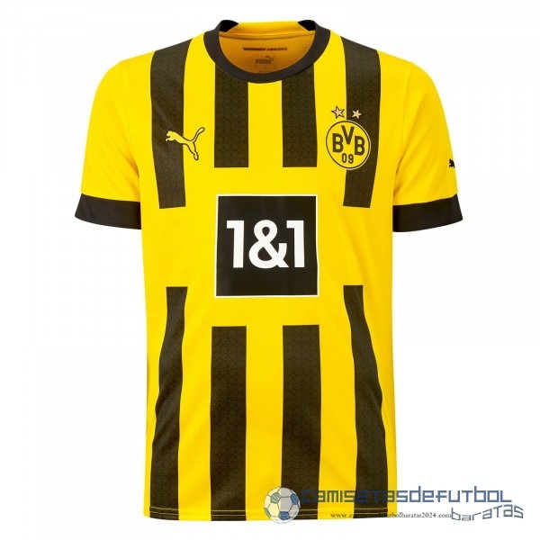 Tailandia Casa Camiseta Borussia Dortmund Equipación 2022 2023 Amarillo