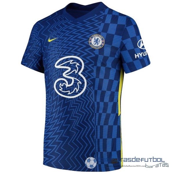 Tailandia Casa Camiseta Chelsea Equipación 2021 2022 Azul