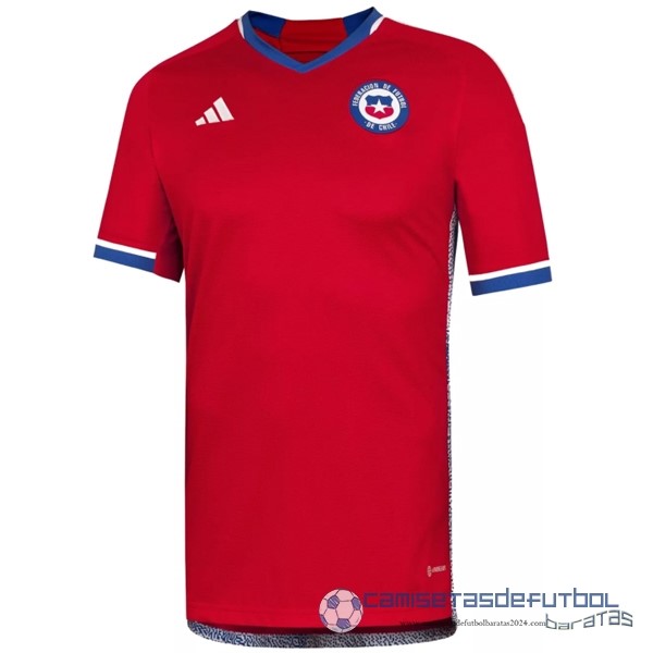 Tailandia Casa Camiseta Chile 2022 Rojo