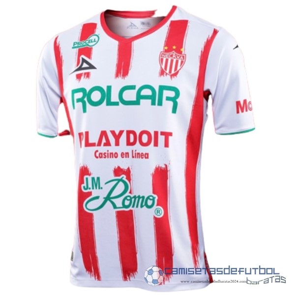 Tailandia Casa Camiseta Club Necaxa Equipación 2022 2023 Blanco