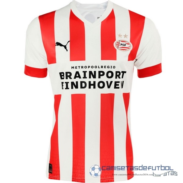 Tailandia Casa Camiseta Eindhoven Equipación 2022 2023 Rojo