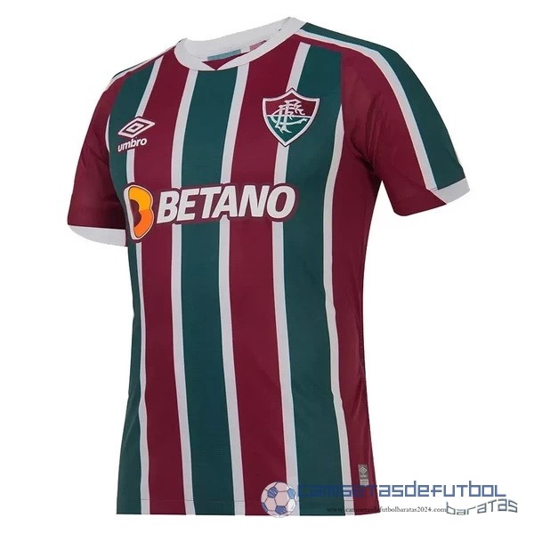Tailandia Casa Camiseta Fluminense Equipación 2022 2023 Rojo Verde