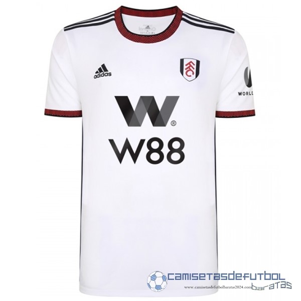 Tailandia Casa Camiseta Fulham Equipación 2022 2023 Blanco