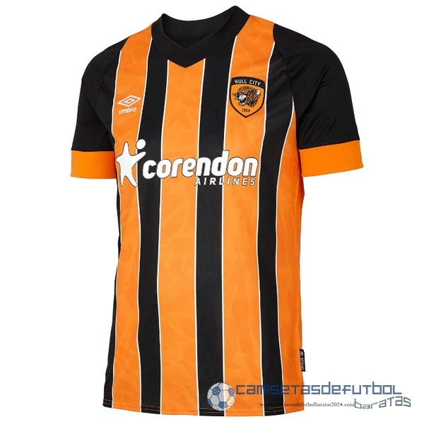 Tailandia Casa Camiseta Hull City Equipación 2022 2023 Amarillo