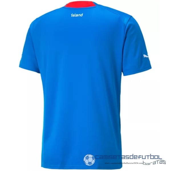 Tailandia Casa Camiseta Islandia 2022 Azul