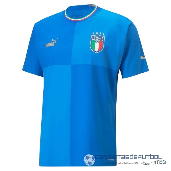 Tailandia Casa Camiseta Italia 2022 Azul