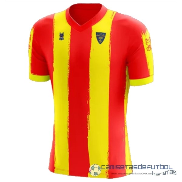 Tailandia Casa Camiseta Lecce Equipación 2022 2023 Amarillo