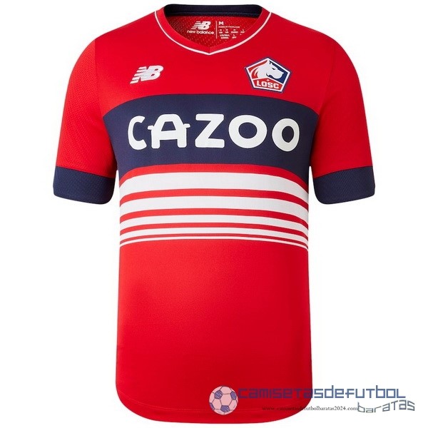 Tailandia Casa Camiseta Lille Equipación 2022 2023 Rojo