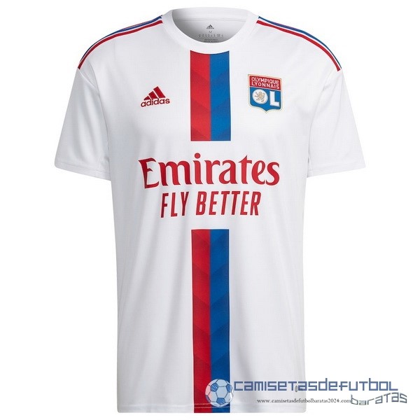 Tailandia Casa Camiseta Lyon Equipación 2022 2023 Blanco