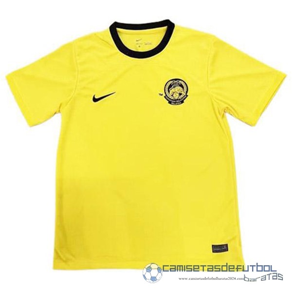 Tailandia Casa Camiseta Malasia 2022 Amarillo