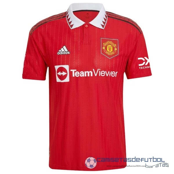 Tailandia Casa Camiseta Manchester United Equipación 2022 2023 Rojo