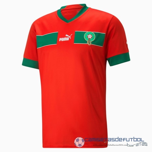 Tailandia Casa Camiseta Marruecos 2022 Rojo