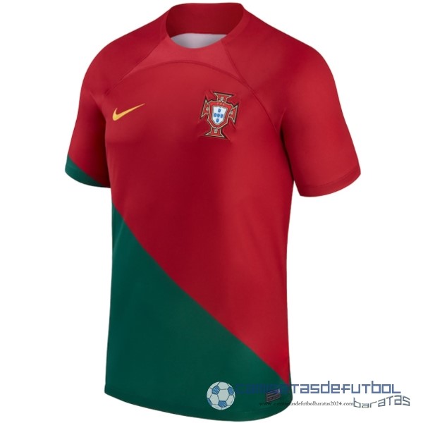 Tailandia Casa Camiseta Portugal 2022 Rojo