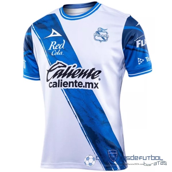 Tailandia Casa Camiseta Puebla Equipación 2022 2023 Blanco