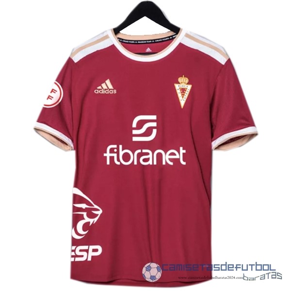 Tailandia Casa Camiseta Real Murcia Equipación 2022 2023 Rojo