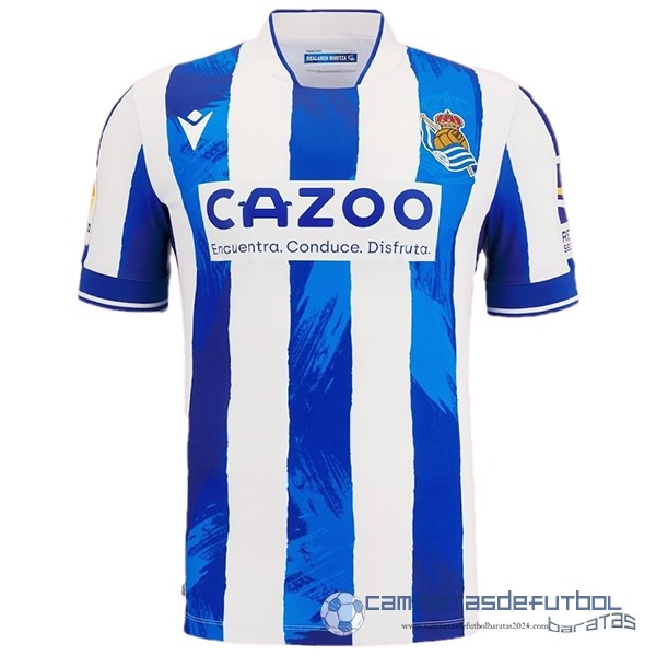 Tailandia Casa Camiseta Real Sociedad Equipación 2022 2023 Azul