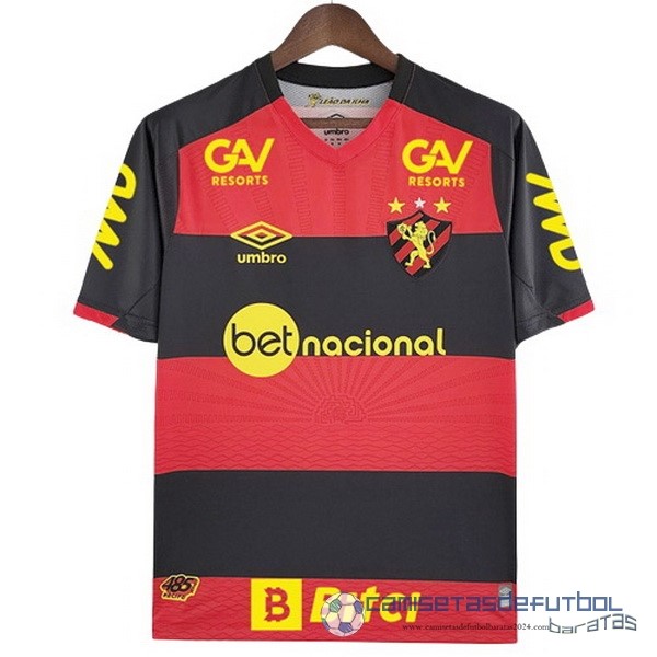 Tailandia Casa Camiseta Recife Equipación 2022 2023 Rojo Negro