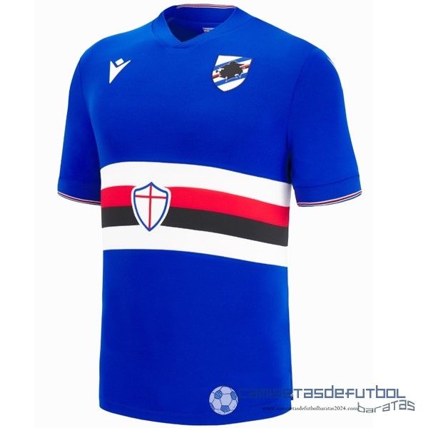 Tailandia Casa Camiseta Sampdoria Equipación 2022 2023 Azul