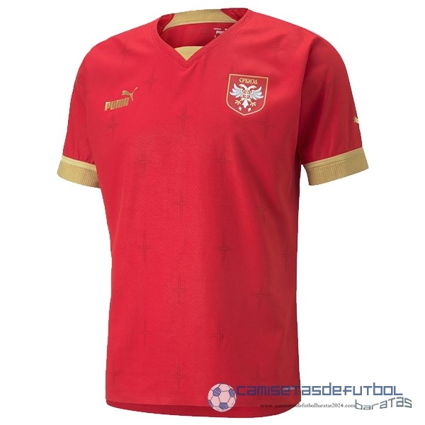 Tailandia Casa Camiseta Serbia 2022 Rojo