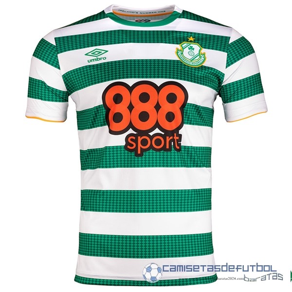 Tailandia Casa Camiseta Shamrock Rovers Equipación 2022 2023 Verde