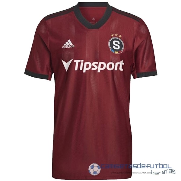 Tailandia Casa Camiseta Sparta Prague Equipación 2022 2023 Rojo