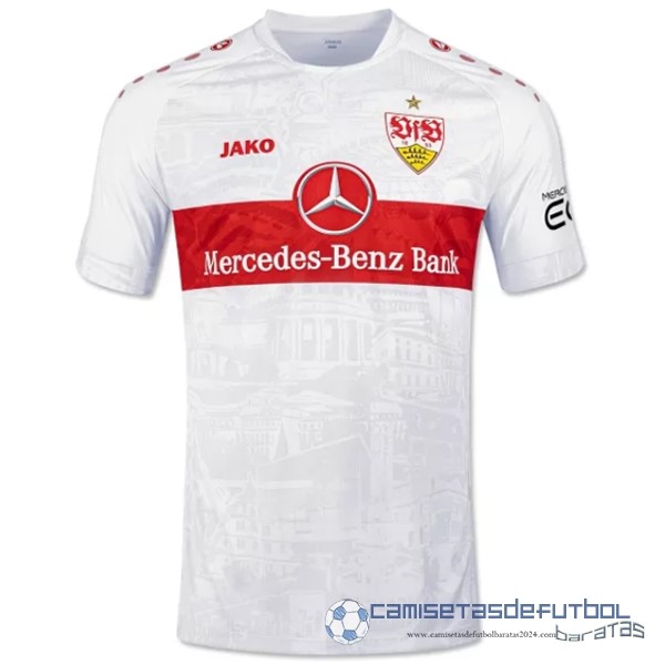 Tailandia Casa Camiseta Stuttgart Equipación 2022 2023 Blanco