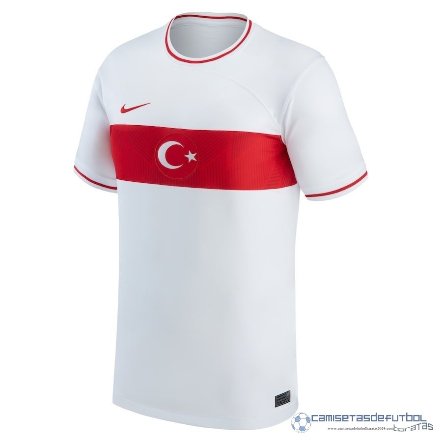 Tailandia Casa Camiseta Turquía 2022 Blanco