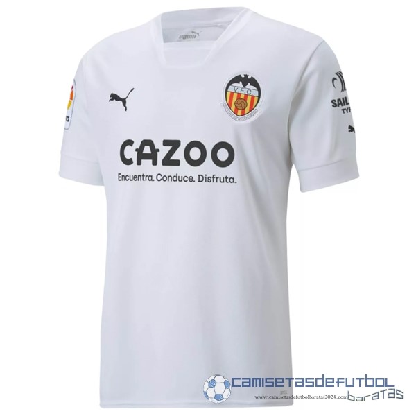 Tailandia Casa Camiseta Valencia Equipación 2022 2023 Blanco