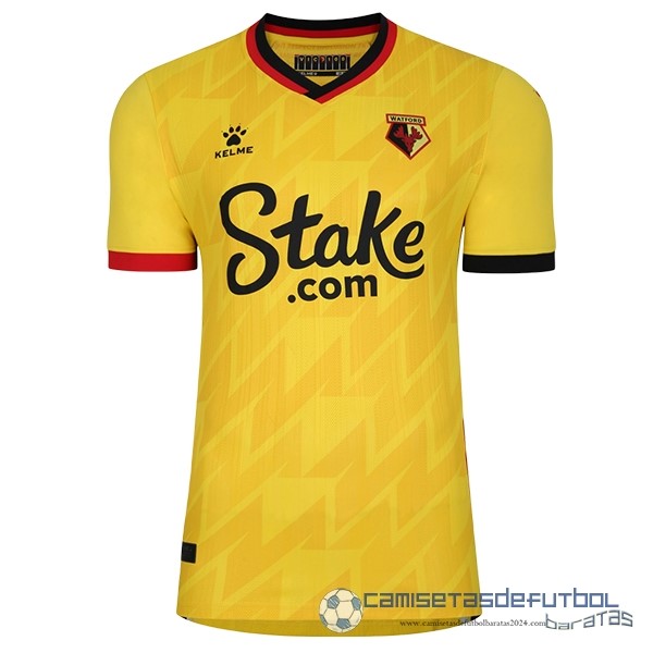 Tailandia Casa Camiseta Watford Equipación 2022 2023 Amarillo