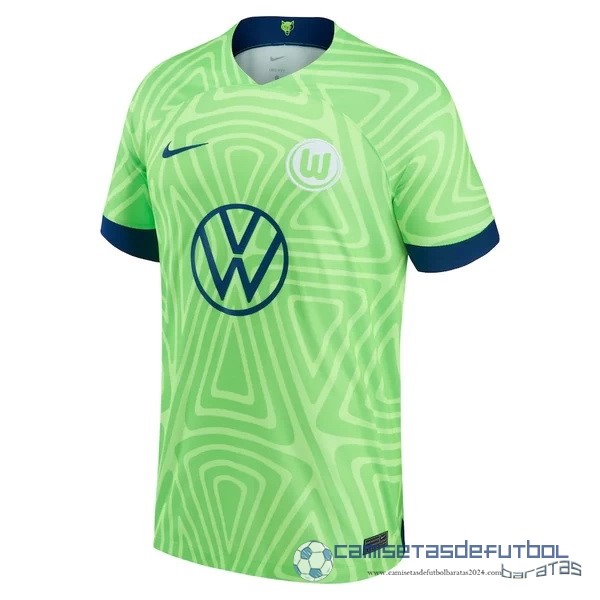Tailandia Casa Camiseta Wolfsburgo Equipación 2022 2023 Verde