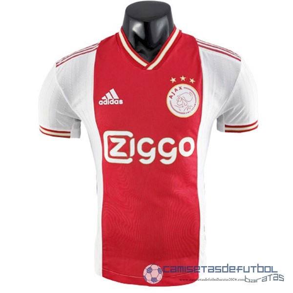 Tailandia Casa Jugadores Camiseta Ajax Equipación 2022 2023 Rojo Blanco