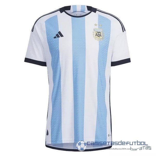 Tailandia Casa Jugadores Camiseta Argentina 2022 Azul Blanco