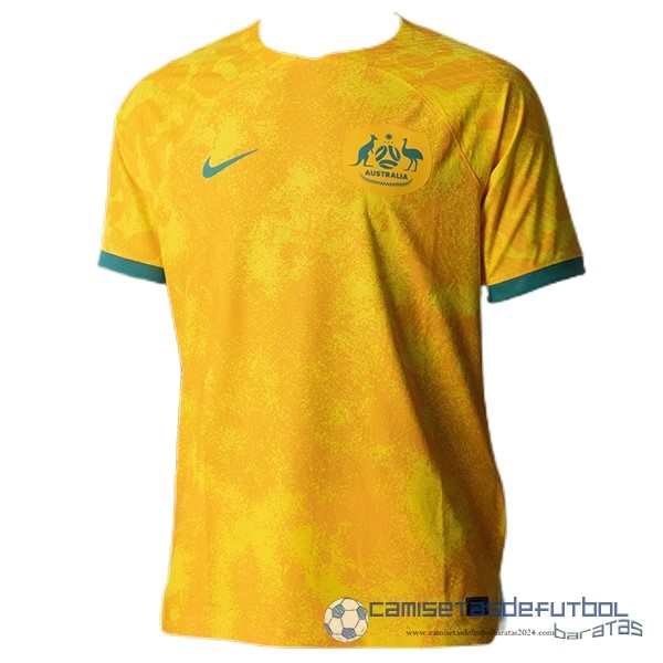 Tailandia Casa Jugadores Camiseta Australia 2022 Amarillo