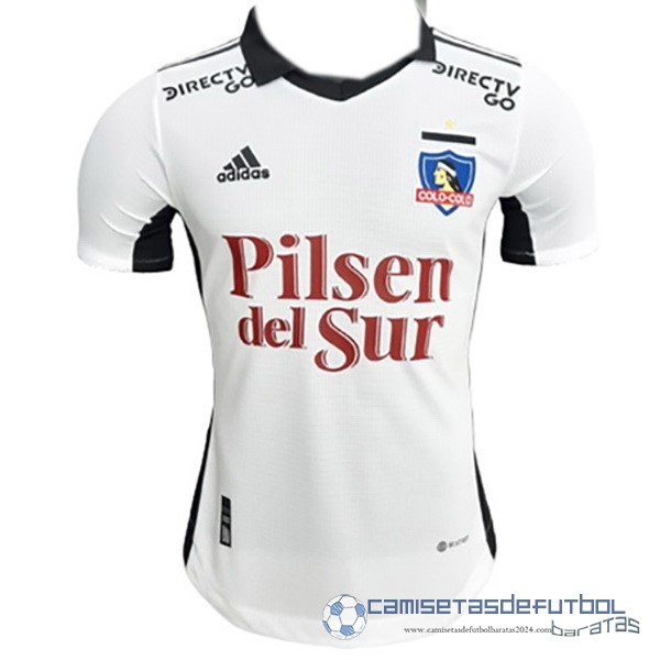 Tailandia Casa Jugadores Camiseta Colo Colo Equipación 2022 2023 Blanco