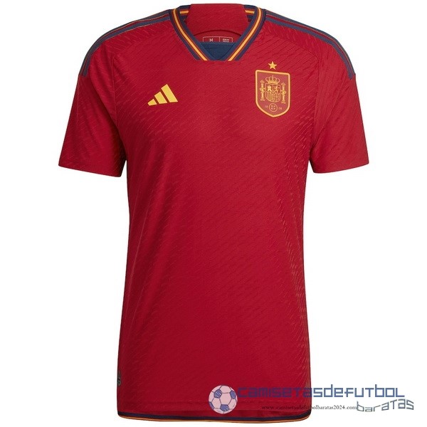 Tailandia Casa Jugadores Camiseta España 2022 Rojo