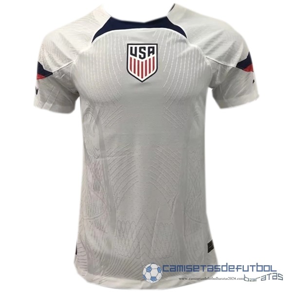 Tailandia Casa Jugadores Camiseta Estados Unidos 2022 Blanco