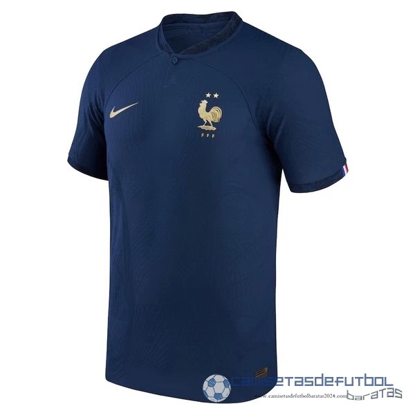 Tailandia Casa Jugadores Camiseta Francia 2022 Azul