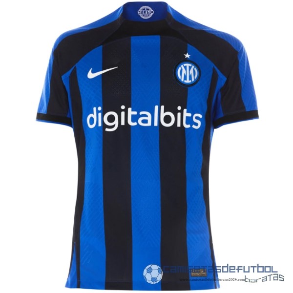 Tailandia Casa Jugadores Camiseta Inter Milán Equipación 2022 2023 Azul