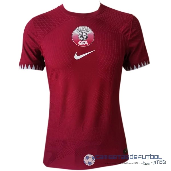 Tailandia Casa Jugadores Camiseta Katar 2022 Rojo